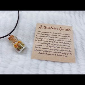 Protection Spell Jar Necklace